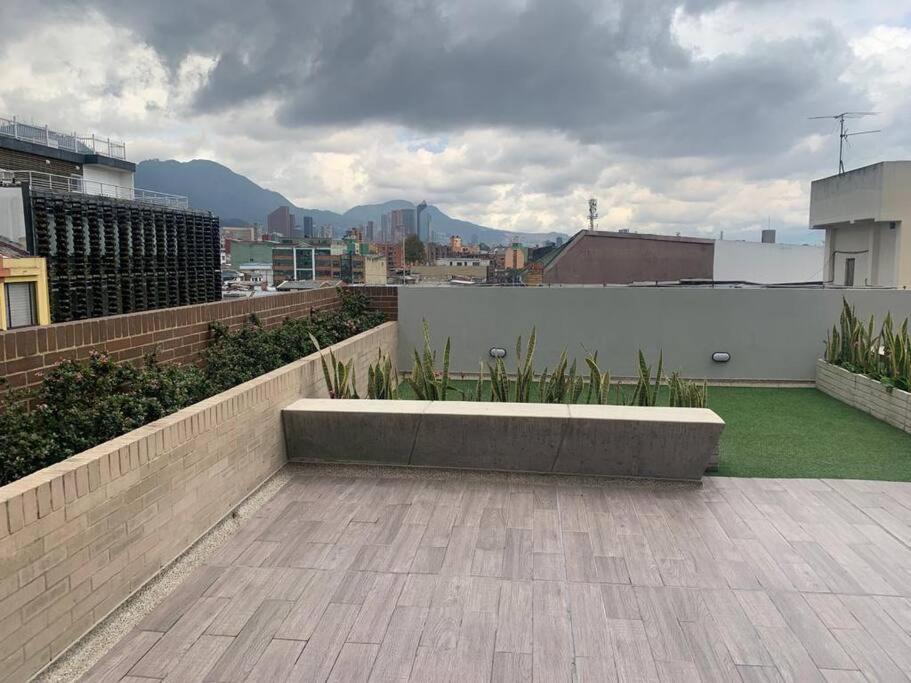 Apartaestudio Galerias Loft 2051 Apartment Bogota Luaran gambar