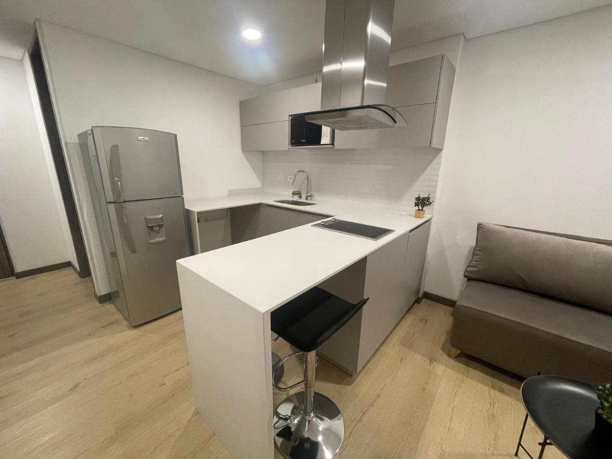 Apartaestudio Galerias Loft 2051 Apartment Bogota Luaran gambar