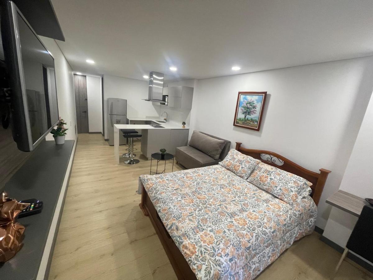 Apartaestudio Galerias Loft 2051 Apartment Bogota Luaran gambar